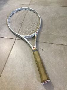 Tennis Racquet, Wilson Ultra Kevlar 110 4 1/2 Good Condition