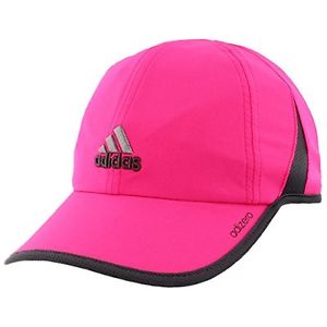 Adidas JEAM Women's Sport hat Adizero Ii Cap, Shock Pink/Deepest Space, One Size