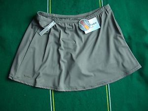 Bolle 8633 Gray Pull-on Skirt with Shorties XL NEW NWT Skort