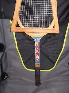 GARCIA C-22 WOODEN RACQUET RARE collectors treasure-ONLY ONE ANYWHERE-FREE SHIP!