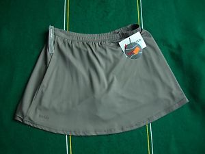 Bolle 8633 Gray Pull-on Skirt with Shorties M NEW NWT Skort