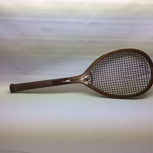 Vintage wood tennis racket by kennedy brothers from st paul minnesota