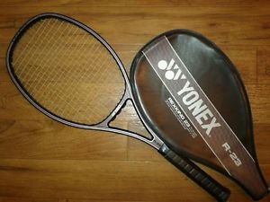 Vintage Yonex Rexking R-23 Midsize Tennis Racket Racquet 4 3/8'' + Original Case