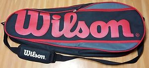 Wilson Tennis Equipment Bag - Red/Grey