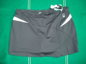 DUC W0904 Compete Pull-on Skirt with Shorties Black XL NEW NWT Skort Vietnam