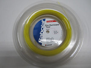 BABOLAT PRO HURRICANE TOUR 16G (1.30) TENNIS STRING REEL (PARTIAL REEL OF 200m)