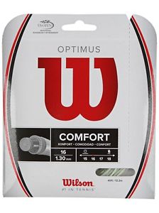 Wilson Optimus 16 String, White, PACKS OF 2, NWT