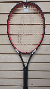 Prince Warrior 107T Used Tennis Racquet-Strung-4 3/8''Grip