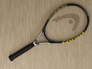 Head Ti.S1 Pro Black Yellow Silver Tennis Racket Control String Oversize Racquet