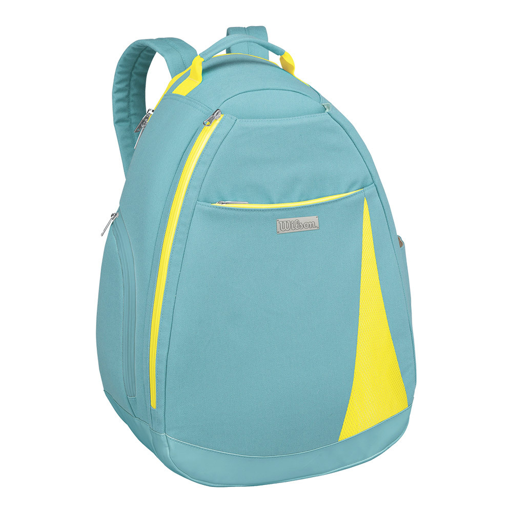 Women`s Tennis Backpack Blue and Yellow