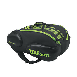 Wilson Blade Collection Racket Bag (15 Pack) Tennis Bag Orange/Gray WRZ842715