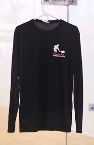 DRY FIT LONG SLEEVE SHIRT in Black Mens size S SMALL by SPORT-TEK.