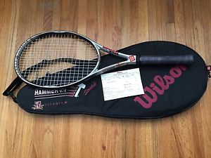 Wilson Hammer 4.4 Stretch 95 Sq Inch Tennis Racquet w/ Case