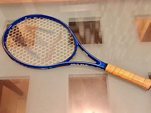 MAD RAQ " CARIBBEAN "tennis Racket Grip 41/2,GREAT ORIGINAL STRINGS PATERN RARE!