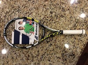 BABOLAT AEROPRO TEAM tennis racquet -- 4 1/2" -Reg$200