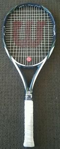 Wilson K Factor 100 sq in 4 3/8 Grip Tennis Racquet