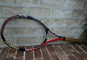 Used wilson SIX ONE TOUR BLX90 GRIPSIZE2 tennis racket hard EMS Free ship Japan