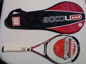 WILSON nCODE n5 FORCE OS 110 TENNIS RACQUET 4 1/2 BRAND NEW