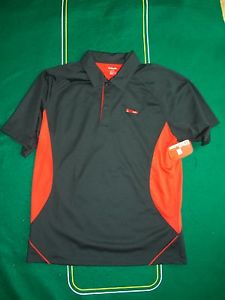 Wilson WRA130300 Men's Performance Polo Black/Red XL NEW NWT Shirt Thailand