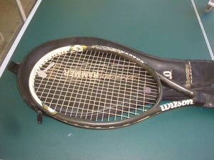 Wilson Hammer Hyper Carbon 5.3 Oversize 110 Tennis Racquet 4 5/8 "EXCELLENT"