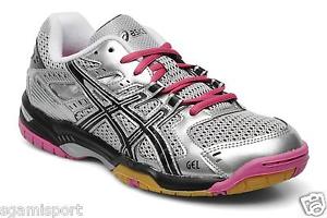 ASICS CHAUSSURES VOLLEY-BALL FEMME GEL ROCKET B257N W SILPIN variante gris/nero/