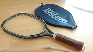 Wilson racquetball racquet and cover (Marksman)