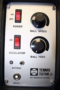 Tennis Tutor Jr | 3 Functions | Battery | Factory Repaired  | Charger Included