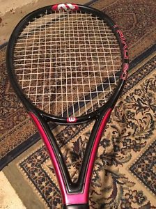 Wilson Triad Hammer 5.0 Oversize 110 head 4 3/8 grip Tennis Racquet Very Nice