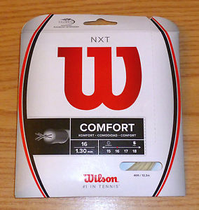 WILSON NXT 16 Comfort == Tennis Racquet Racket String == NEW