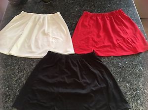 Bolle Tennis Skirts Lot Of 3 Size Small EUC Perfect