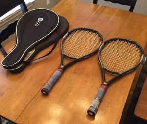 2 Wilson Hyper Hanmer 2.7 Tennis Rackets 4-1/2