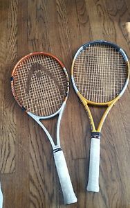 HEAD Ti.5003 TITANIUM Tennis Racquet  4-1/4" Grip SUPER RARE! Two racquet