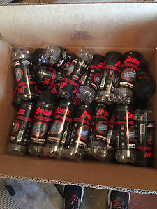 86 Empty Used Tennis Ball Cans With Lids In Excellent Condition