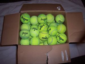 50 USED TENNIS BALLS - FREE SHIPPING!