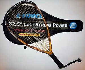 E Force Bedlam 32.5 Racquetball Racquet with Bag - Total Carbon Head