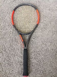 WILSON Burn 100 Countervail Strung Luxilon Blend 50lbs 4 3/8 Grip