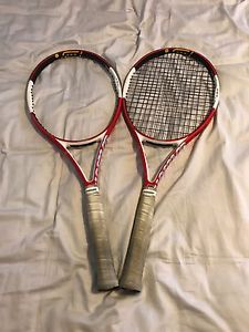 2x Pair Wilson NCode 6.1 95 Tennis Racket L3