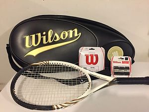 Wilson One BLX 118 Tennis Racquet with Case, String and Grips