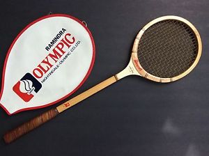 Vintage Bancroft Players Special Squash Racquet Bamboo-Ash Ralph Sawyer