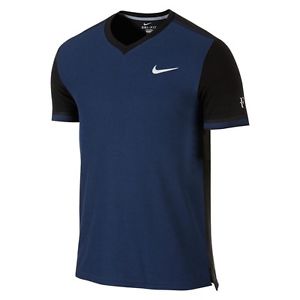 Roger Federer 2015 Nike Tennis shirt WTF L Rare $100msrp