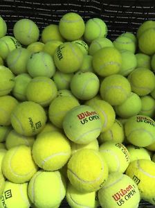 100 used tennis balls