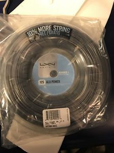 tennis string reel Luxilon 125 Alu Power 16l G7.5