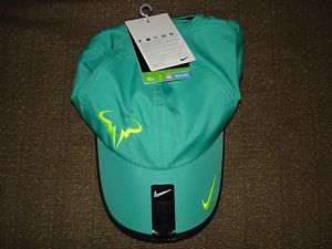 NWT Nike Nadal Dri-FIT Rafa Bull Feather Light Tennis Hat Cap 398224-371 RARE