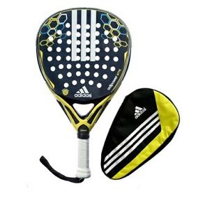 Profesional Pala + funda ADIDAS ADIPOWER ATTACK de padel (Nueva) pack a estrenar