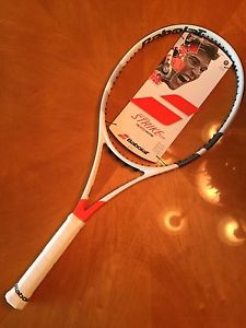NEW 2017 Babolat PURE STRIKE Team, 4 1/4 Grip, #2.. Babolat Bag & Hybrid String