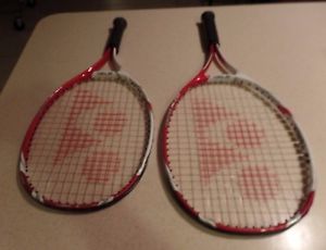 YONEX VCORE Xi 21 JR & Xi 23 JR, 30-40 LB TENSION, VGC