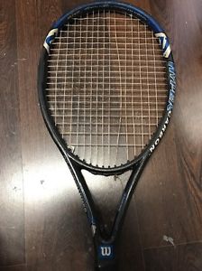 Wilson Hyper Hammer Carbon Tennis Racket 4 1/4" 110 OS