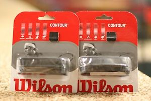 WILSON REPLACEMENT GRIP  CONTOUR BLACK COLOR 2 SETS
