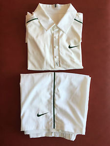 Nike Federer Outfit Shirt and Short Wimbledon 2011 - Size S - New never worn