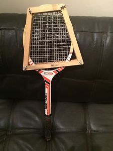 ALL-PRO Wooden Racquet Tournament M 4 3/8" Mint